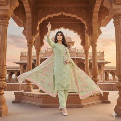 MAARiA 1202 BY OM SAI Heavy Faux Georgette WHOLESALER IN SURAT